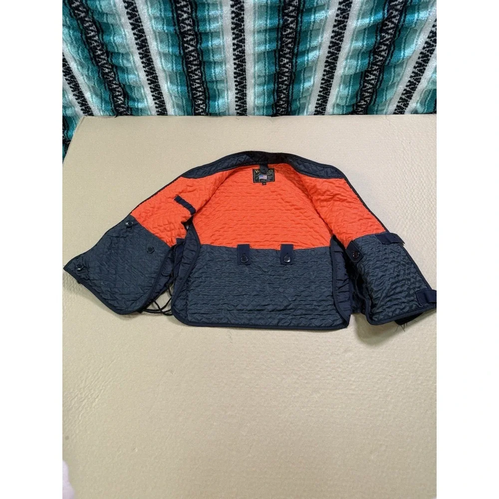Vanson Leathers Streamliner Vest Quilted Motorcycle Riding USA Size 40 - Picture 4 of 9